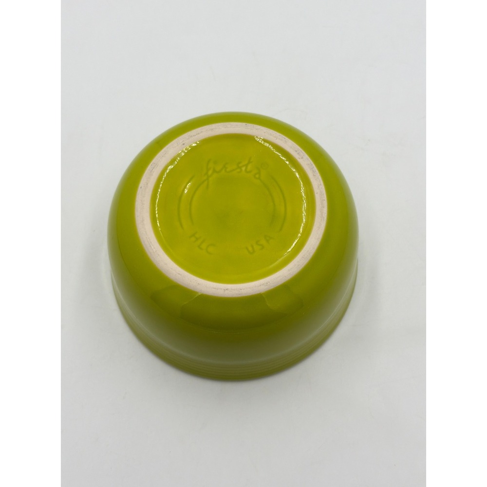 Fiesta Lemongrass Fruit Bowl 5.5 Inch HLC USA Fiestaware Green - Picture 2 of 6